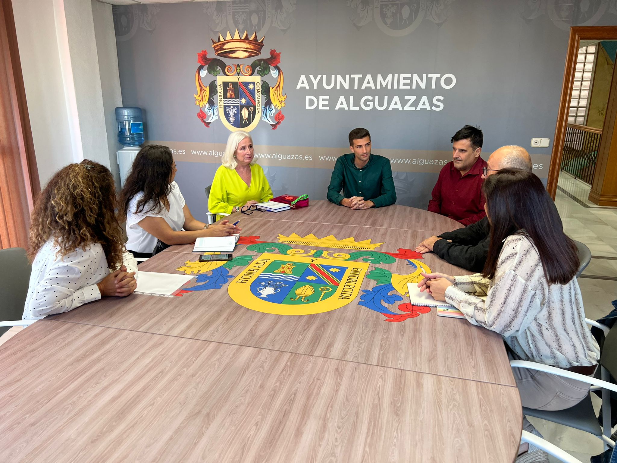 Reunión de coordinación institucional con el Ayuntamiento de Alguazas