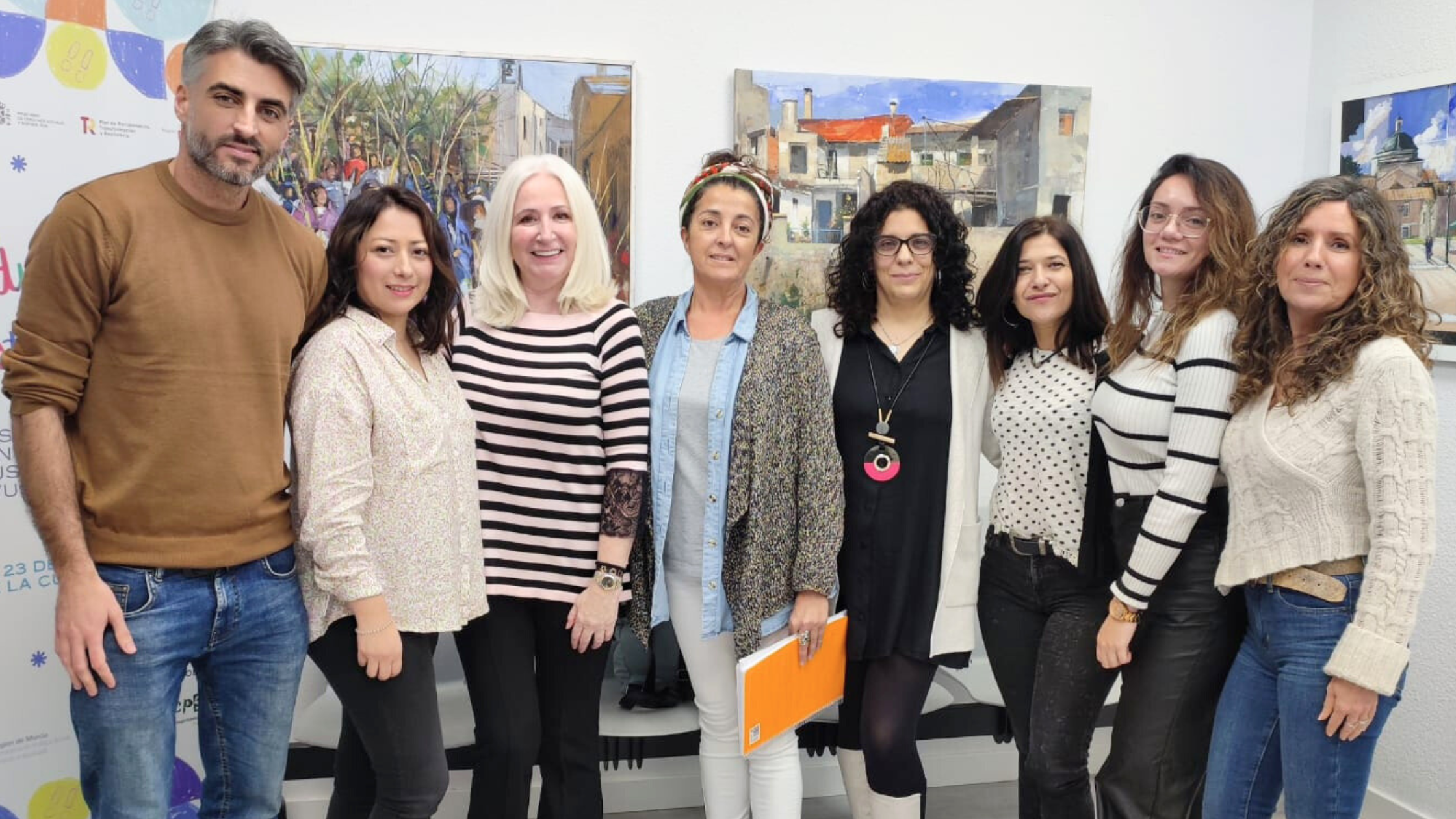 Reuniones de difusión e información de Atenea Emplea en la Vega Media