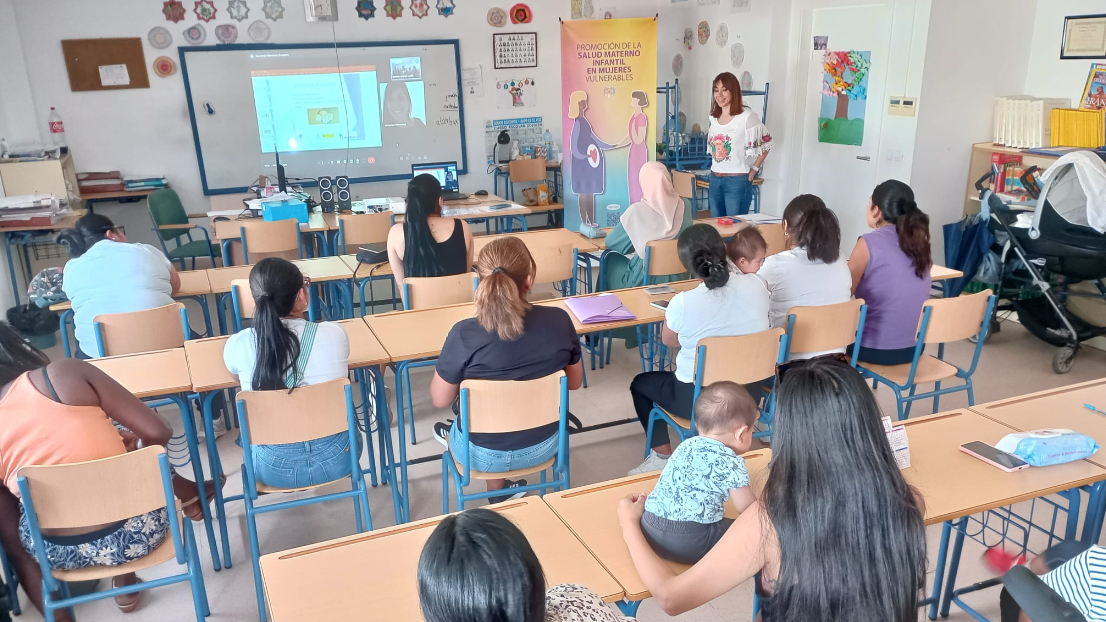 Continúan los talleres de salud materno-infantil en la provincia de Almería