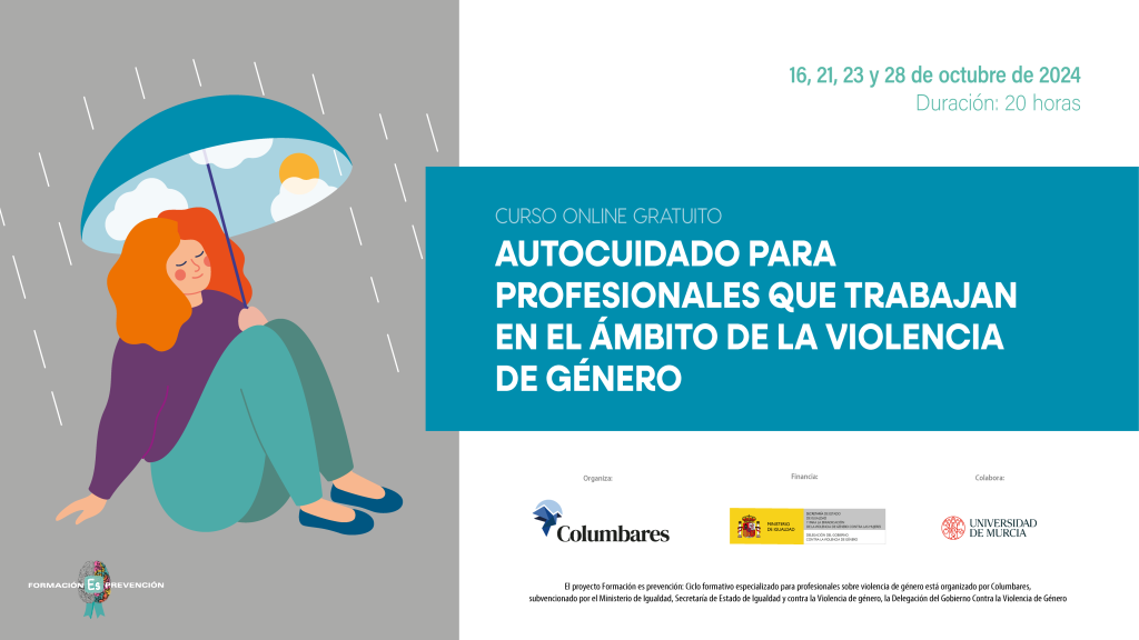 Columbares. Proyecto Formación es Prevención. Curso Autocuidado profesionales trabajan en VG 2024