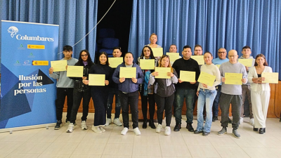 Finalización de la formación 'Operaciones Auxiliares de Almacén y Manejo de Carretilla'