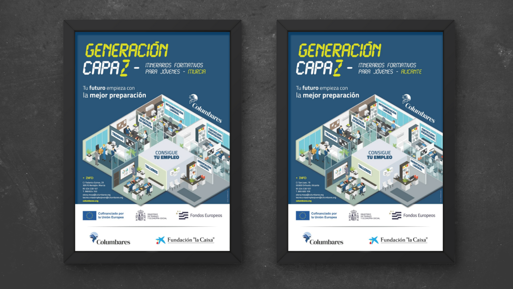 Arranca “Generación capaZ: itinerarios formativos para jóvenes” en la Región de Murcia y la provincia de Alicante