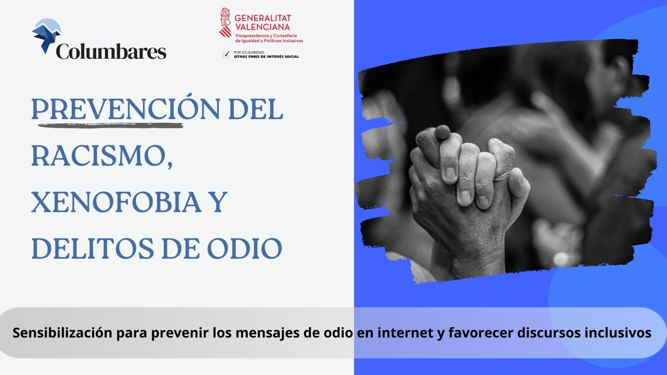 Seguimos con la prevención de discursos de odio en Orihuela