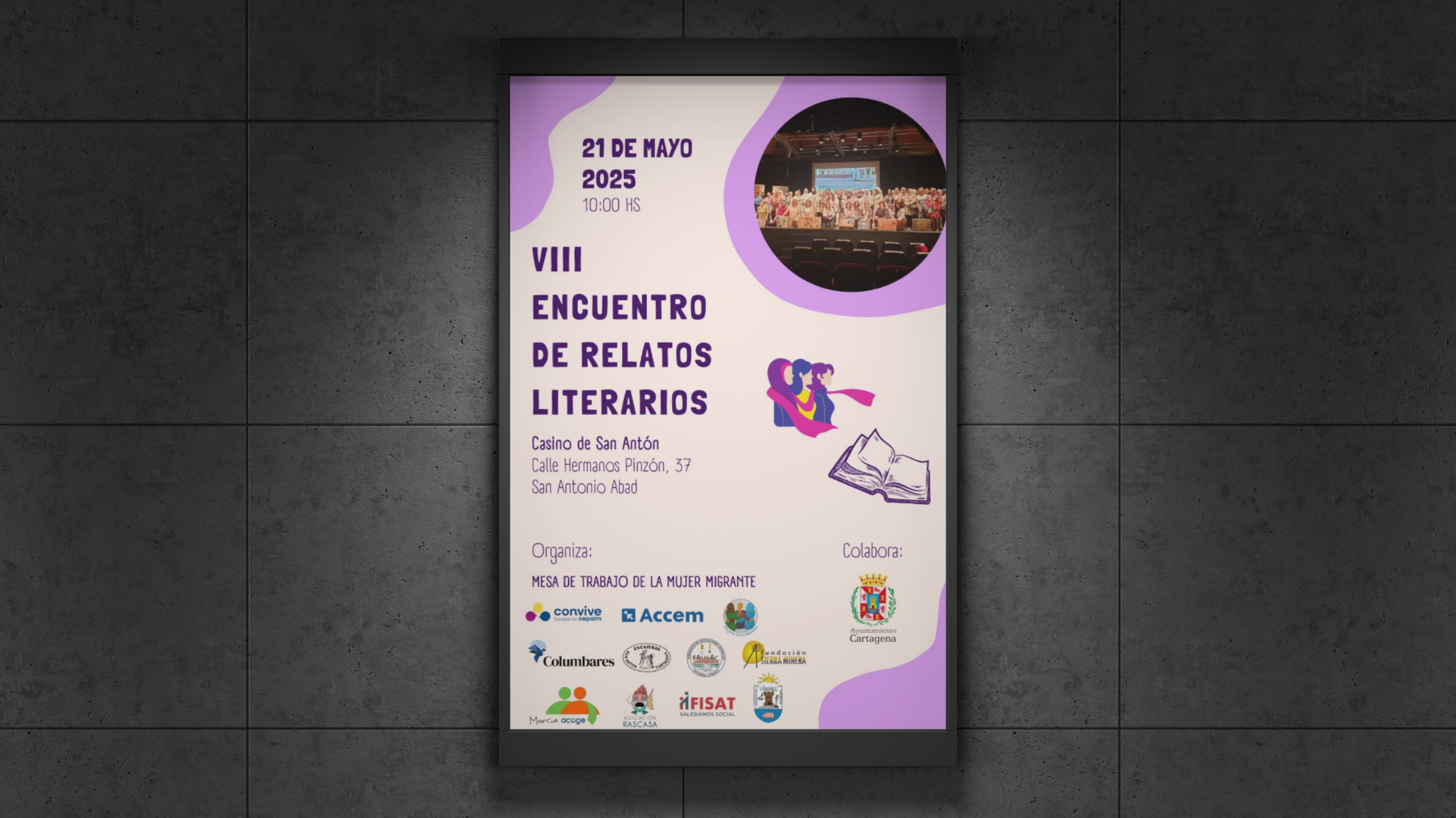 Columbares participa en el VIII Encuentro para Mujeres Migrantes de Cartagena
