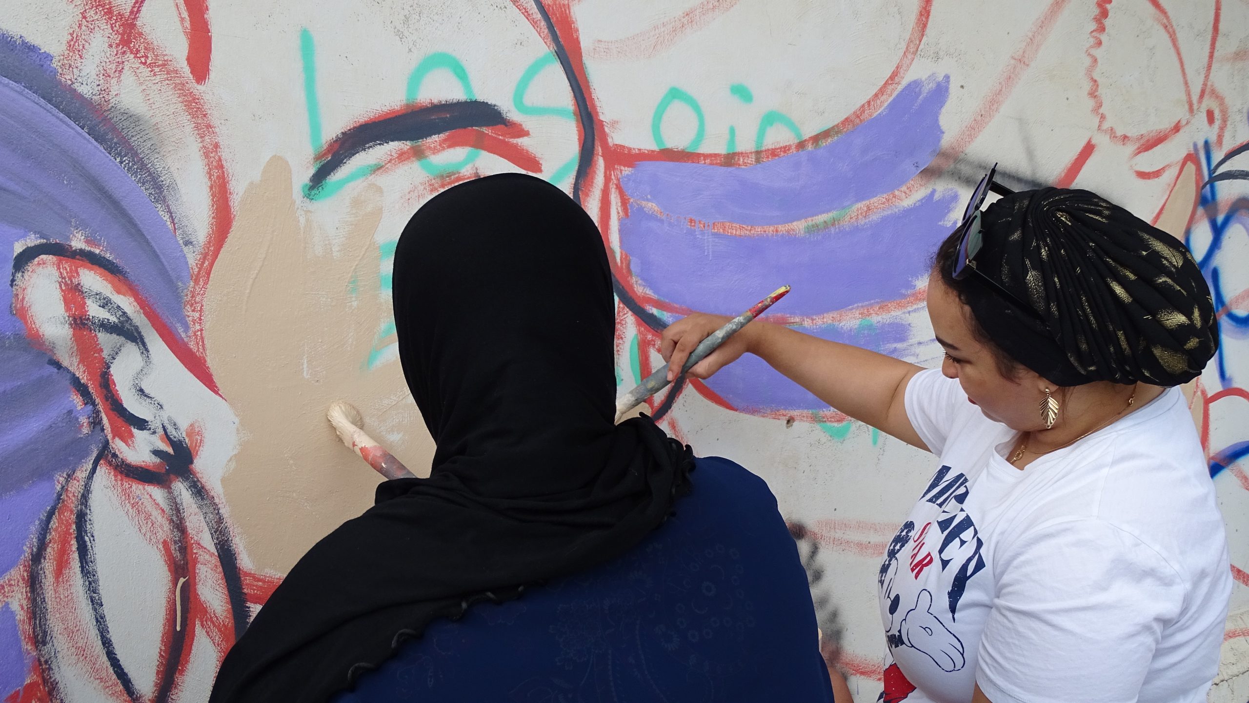 Taller de expresión artística para mujeres migrantes en Fuente Álamo