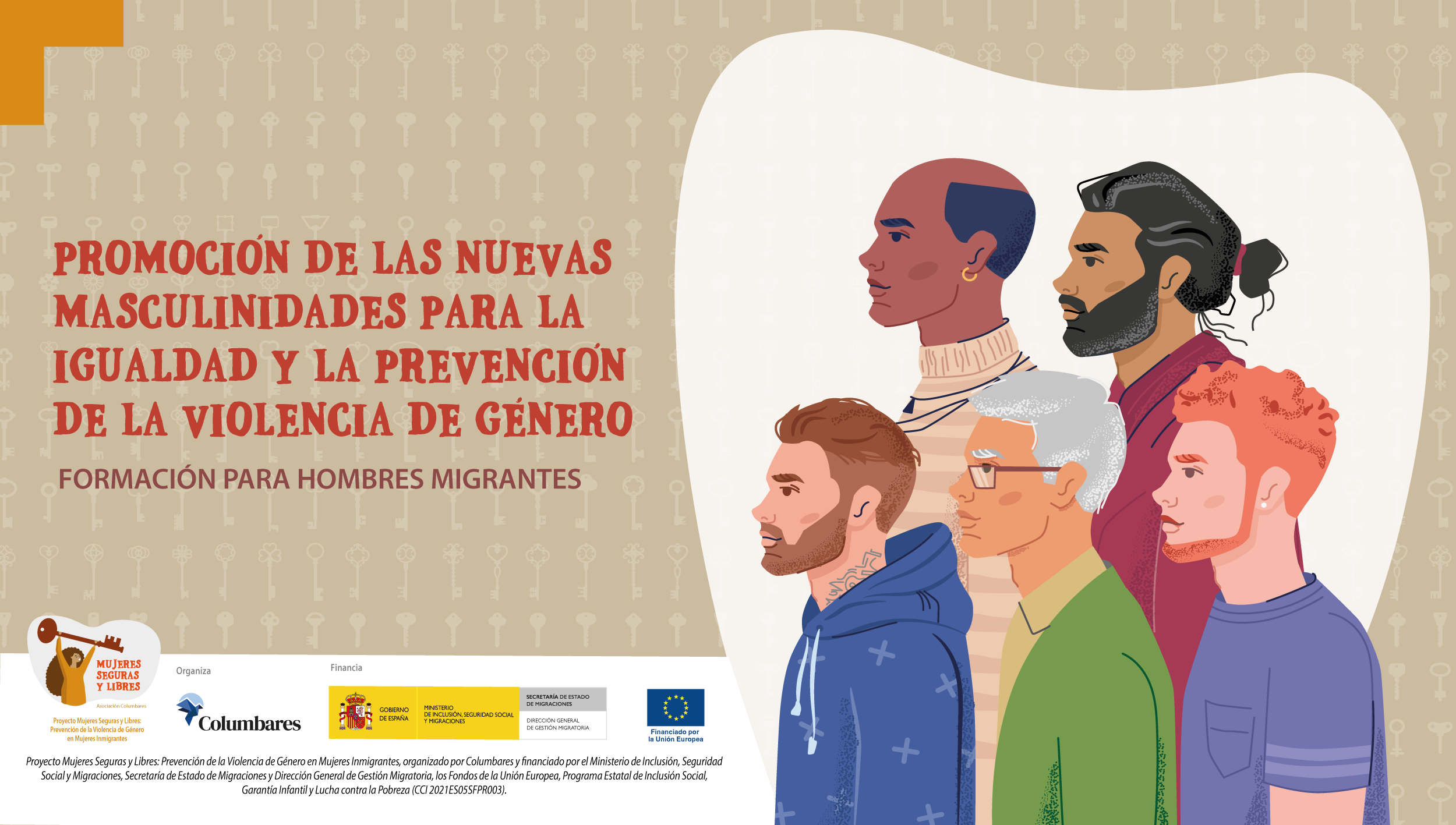 41 hombres migrantes participan en un curso sobre nuevas masculinidades