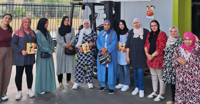 Curso de carretillas elevadoras y operaciones de almacén para mujeres en situación de vulnerabilidad