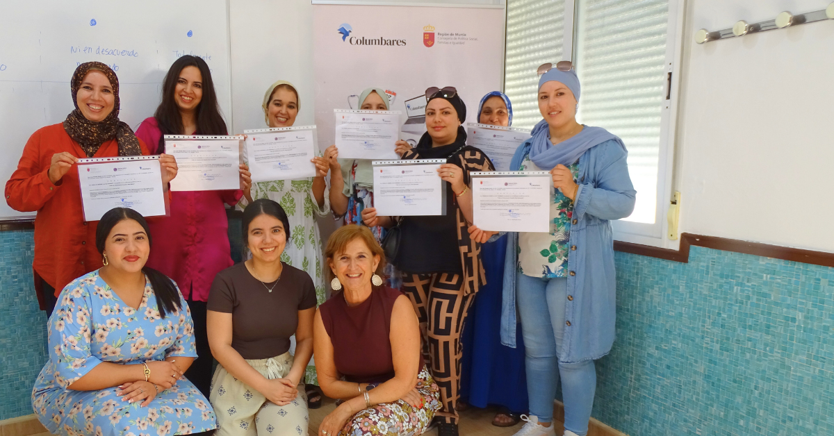 Clausura del taller de «Comunicación en español» para mujeres inmigrantes