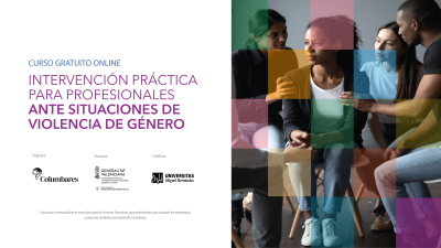 Curso sobre intervención profesional ante la violencia de género