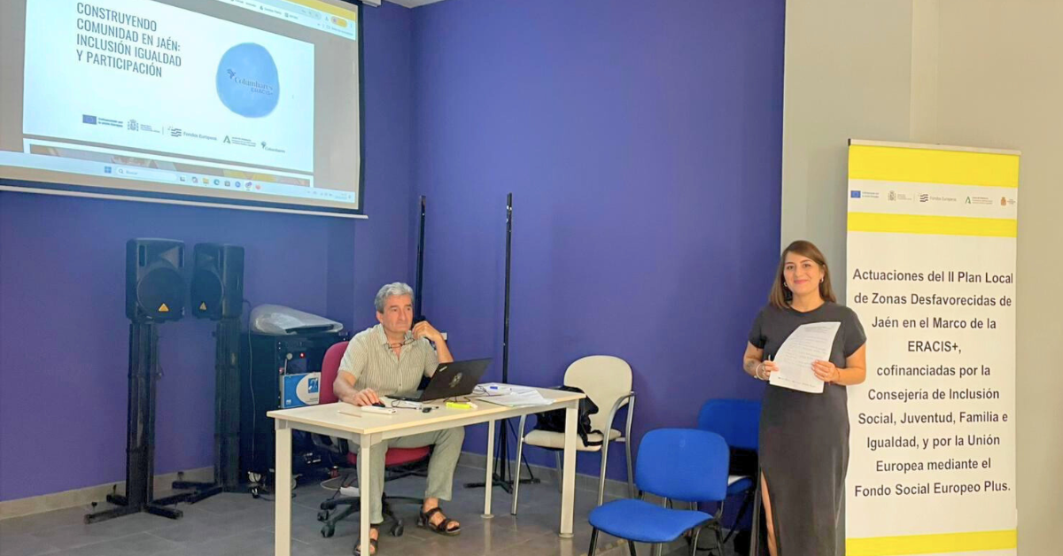 Columbares desarrolla el programa «Construyendo Comunidad» en Jaén, Andújar y Bailén