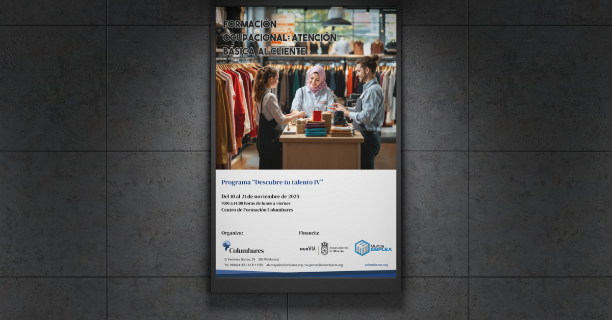 Nuevo curso de Atención Básica al Cliente en Beniaján