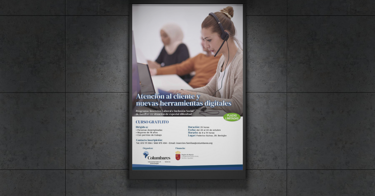 Columbares lanza un curso de atención al cliente y herramientas digitales