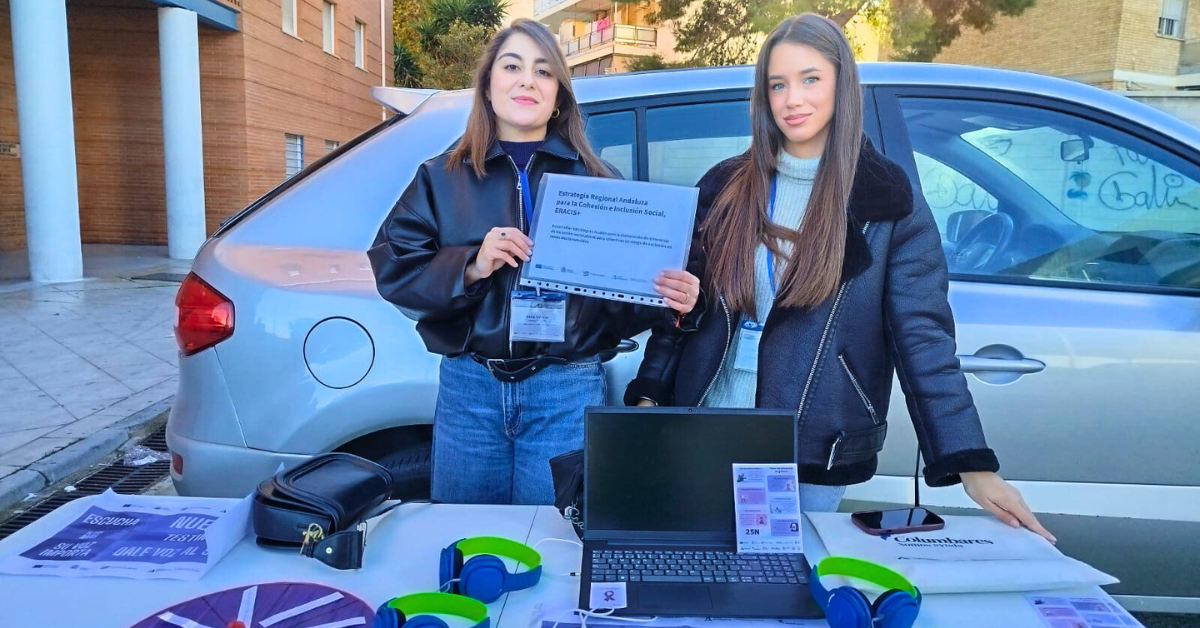 Columbares participa en las actividades del 25N en Jaén