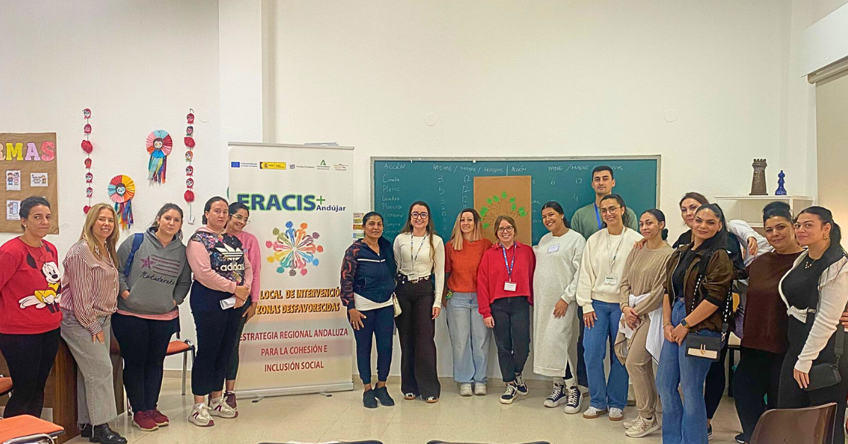 Columbares participa en una actividad sobre corresponsabilidad en Andújar