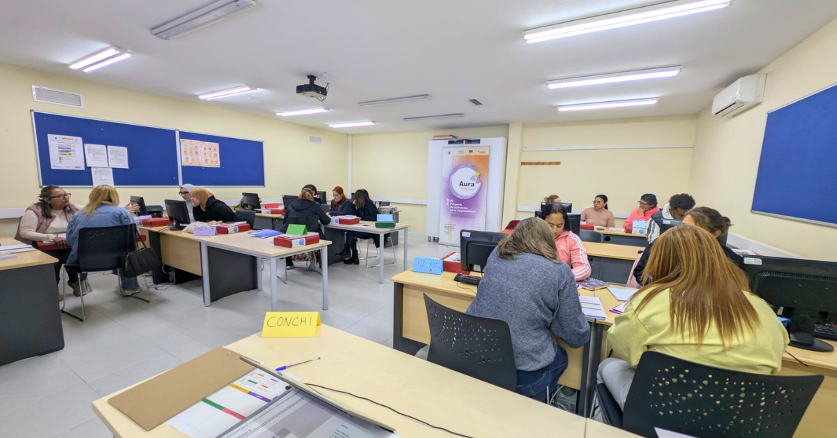 Comienzan los talleres del proyecto Aura Emplea para mejorar la empleabilidad de personas en situación de vulnerabilidad