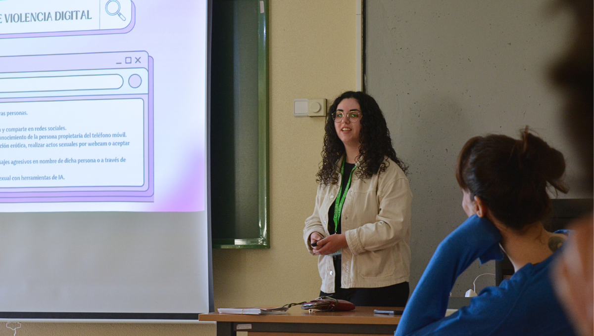Columbares participa en las V Jornadas en Igualdad y Dimensión Social para sensibilizar sobre la violencia digital contra las mujeres