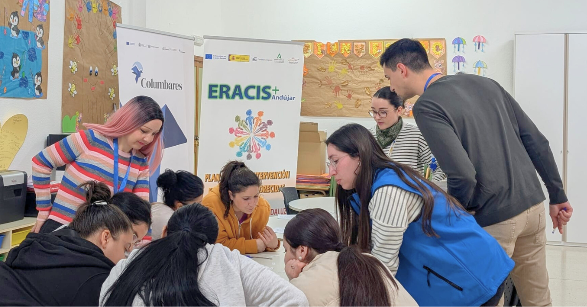 Columbares participa en un taller sobre corresponsabilidad y conciliación familiar en Andújar
