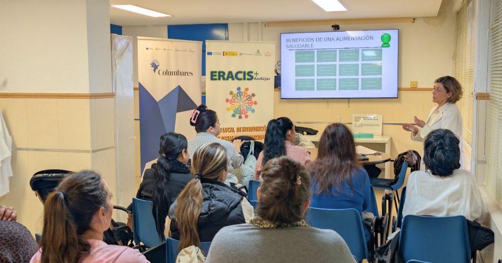 Columbares participa en un taller de hábitos saludables en Andújar