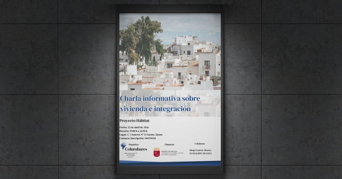 Columbares organiza en Fuente Álamo un espacio de encuentro para trabajar la integración a través del empleo, la vecindad y la ciudadanía