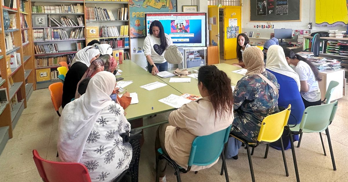 Columbares desarrolla el taller de duelo migratorio con madres migrantes en Llano de Brujas